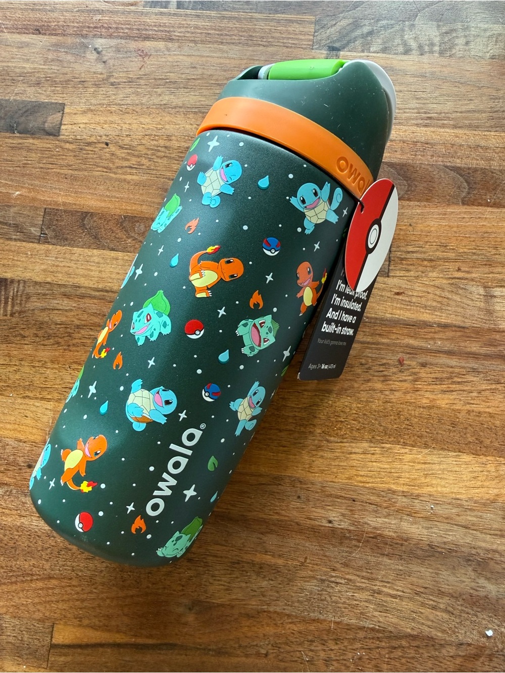 Pokémon X Owala 16 ounce water bottle